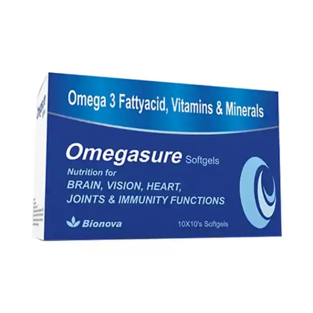 Omegasure (1 Strip Of 10 capsules)