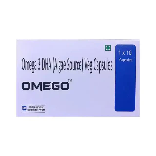 Omego Veg (1 Strip Of 10 capsules)