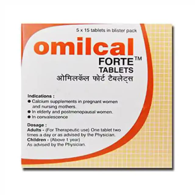 Omilcal Forte (1 Strip Of 15 tablets)