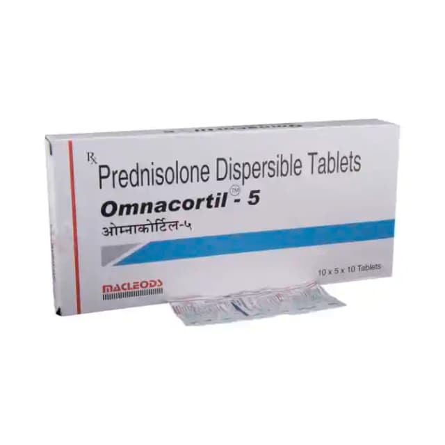 Omnacortil 5 DT (10 tablets dt in 1 strip)