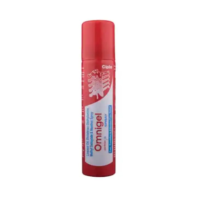 Omnigel Spray (1 Bottle of 55 gm Spray)