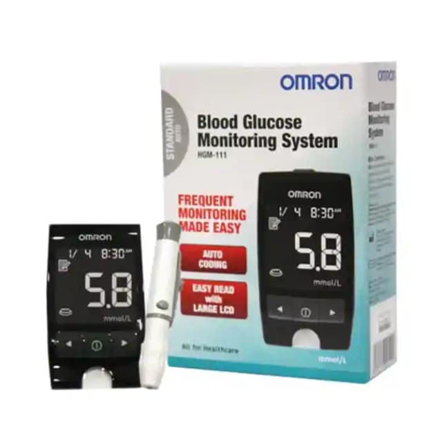 Omron Hgm 111 Glucometer (1 Packet Of 1 Device)