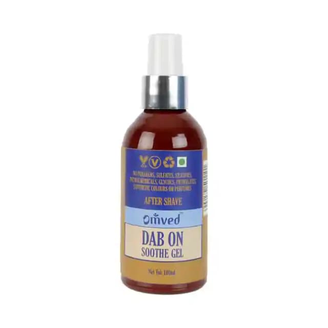 Omved Dab On After Shave Soothe Gel (1 Bottle of 100 ml Gel)