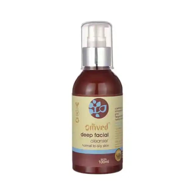 Omved Deep Facial Cleanser (1 Bottle of 100 ml Cleanser)