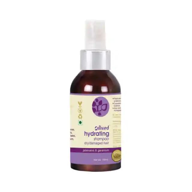 Omved Hydrating Shampoo (1 Pump Bottle of 100 ml Shampoo)