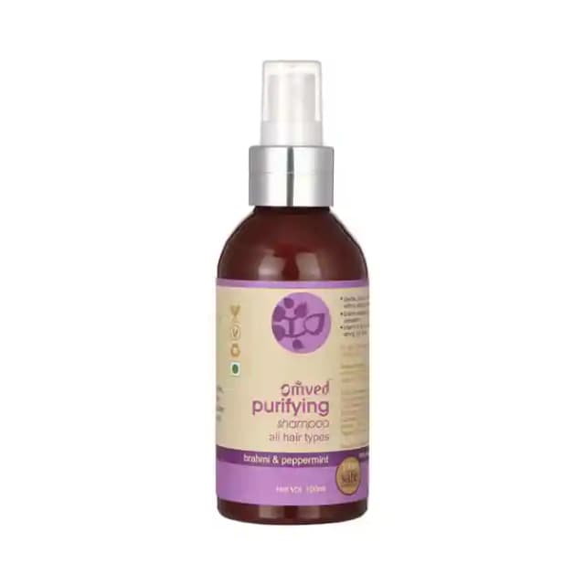 Omved Purifying Shampoo (1 Pump Bottle of 100 ml Shampoo)