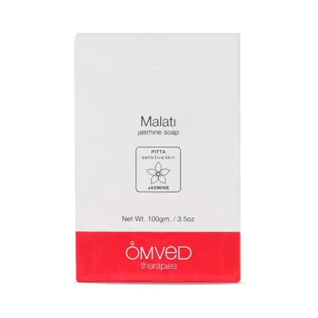 Omved Therapies Soap Malati Jasmine (1 Box Of 100 gm Soap)