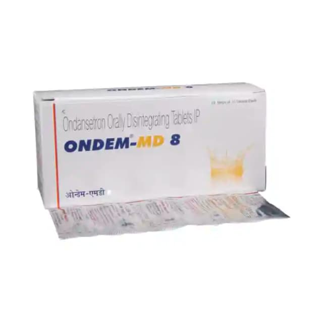 Ondem MD 8 (10 tablets dt in 1 strip)