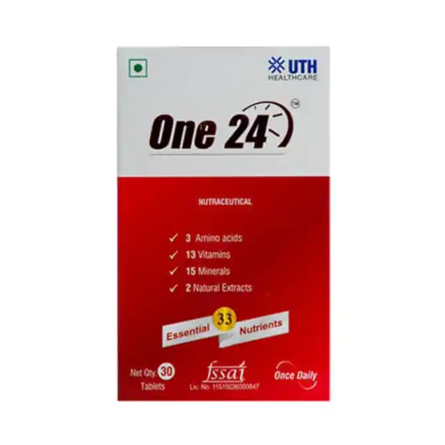 One 24 (1 Strip Of 10 tablets)