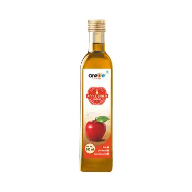 OneLife Apple Cider Vinegar (1 Bottle of 500 ml Liquid)