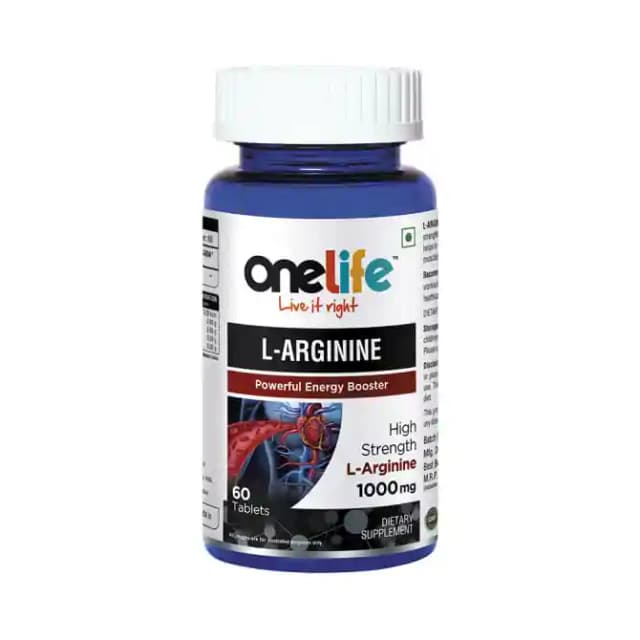OneLife L Arginine (1 Bottle of 60 tablets)