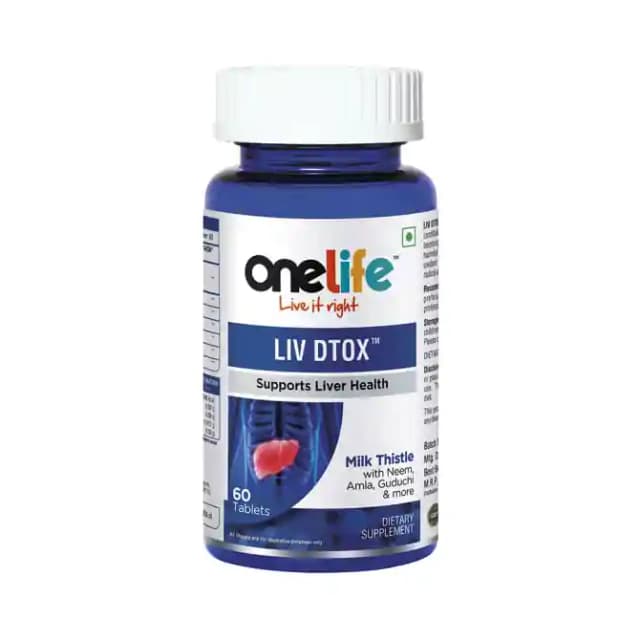 OneLife Liv Dtox (1 Bottle of 60 tablets)