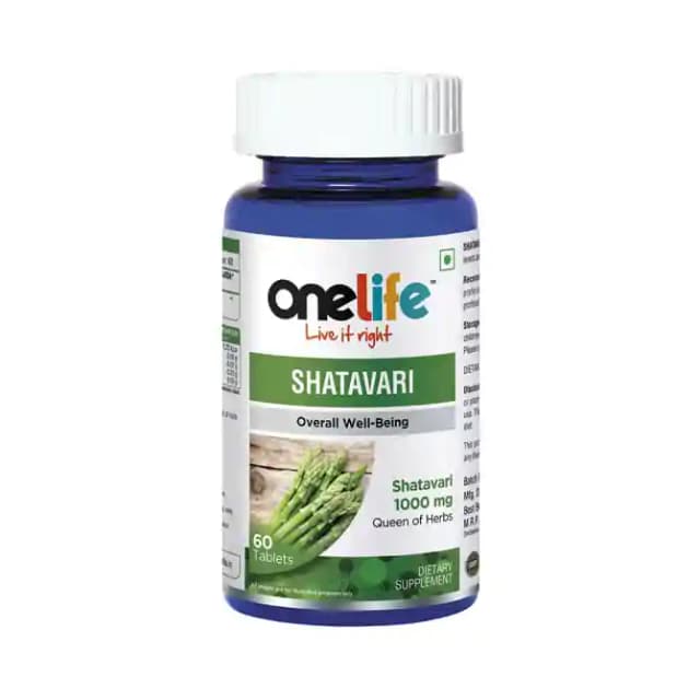 OneLife Shatavari (1 Bottle of 60 tablets)