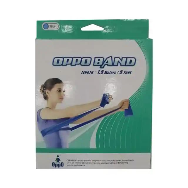 Oppo 8004 Band 1.5m Blue (1 Packet Of 1 Band)