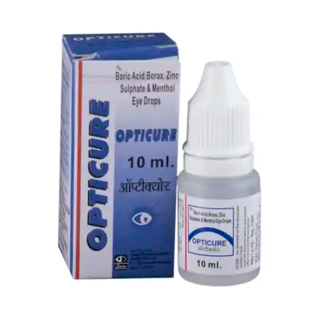 Opticure Eye Drop (1 Bottle of 10 ml Eye Drop)