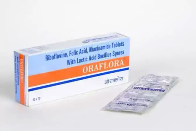 Oraflora (1 Strip Of 10 tablets)