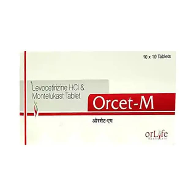 Orcet M (10 tablets in 1 strip)