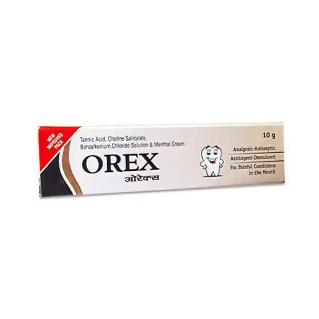 Orex Cream (10 gm in 1 tube)