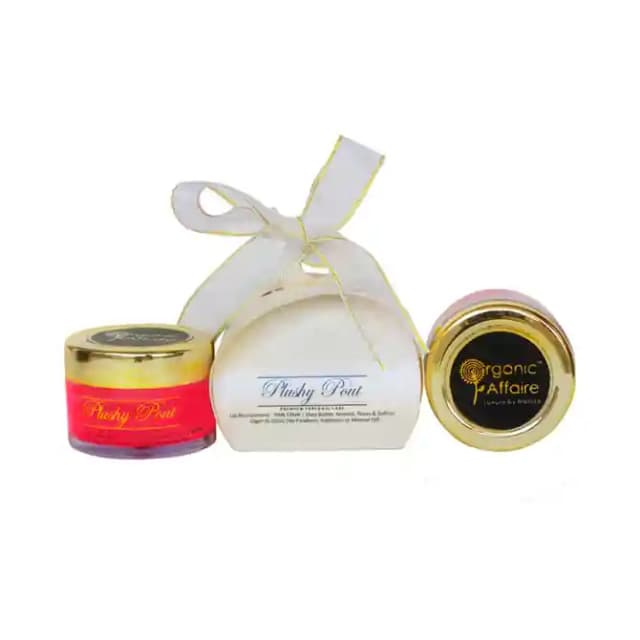 Organic Affaire Plushy Pout Lip Balm (1 Jar Of 10 gm Balm)
