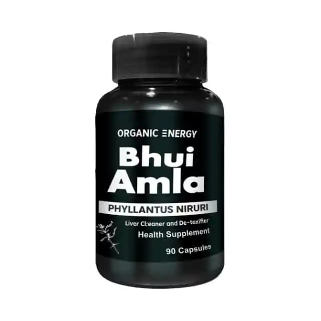Organic Energy Bhui Amla (1 Bottle of 90 capsules)