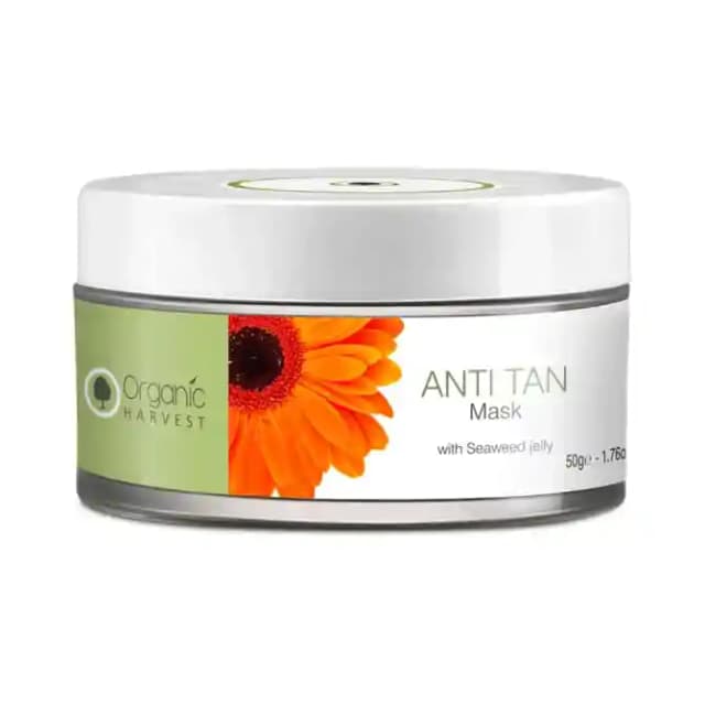 Organic Harvest Anti Tan Mask (1 Jar Of 50 gm Face Mask)