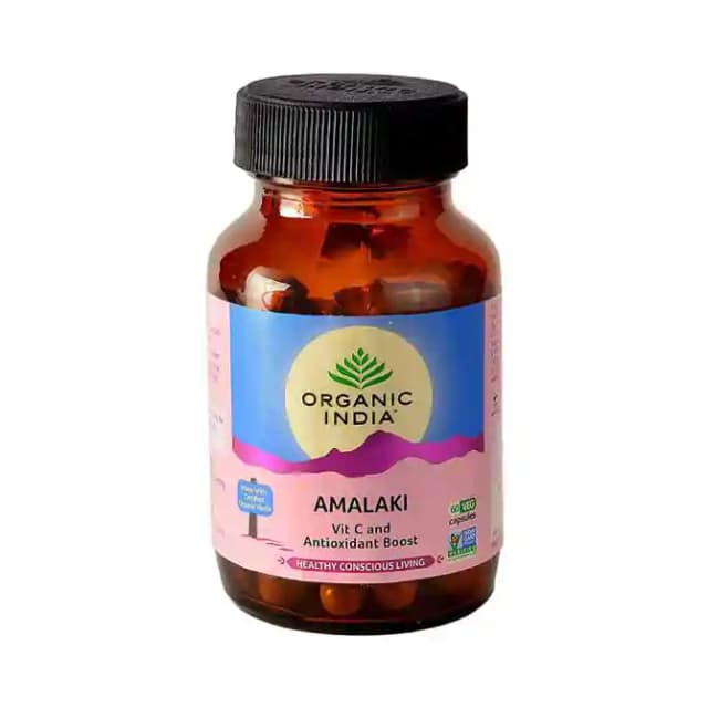 Organic India Amalaki Veg (1 Bottle of 60 vegicaps)