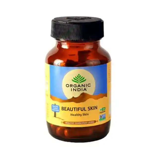 Organic India Beautiful Skin (1 Bottle of 60 capsules)