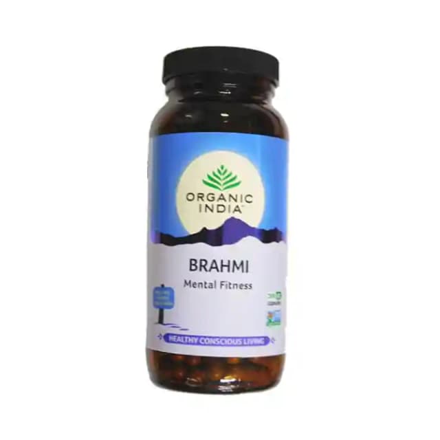 Organic India Brahmi Veg (1 Bottle of 250 vegicaps)