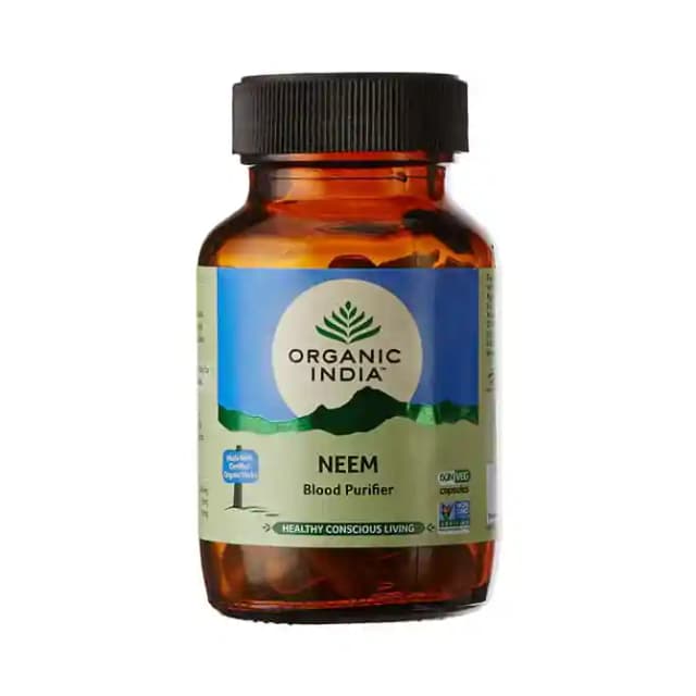 Organic India Neem Veg (1 Bottle of 60 vegicaps)