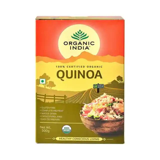 Organic India Quinoa Powder (1 Box Of 500 gm Powder)