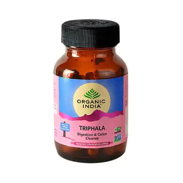 Organic India Triphala Veg (1 Bottle of 60 vegicaps)