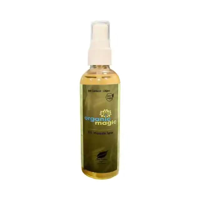 Organic Magic Anti Mosquito Spray (1 Pump Bottle of 100 ml Spray)