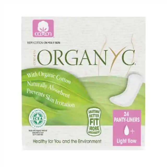 Organyc Panty Liners Plain (1 Packet Of 24 pads)
