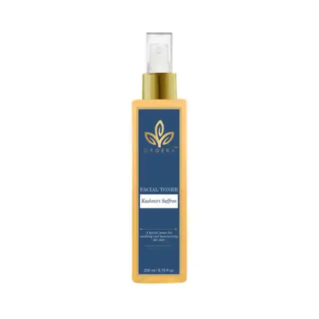 Orgera Facial Toner Kashmiri Saffron (1 Bottle of 200 ml Toner)