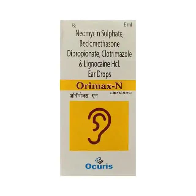 Orimax N Ear Drop (5 ml in 1 bottle)