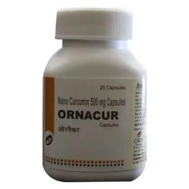 Ornacur 500mg (1 Bottle of 20 capsules)