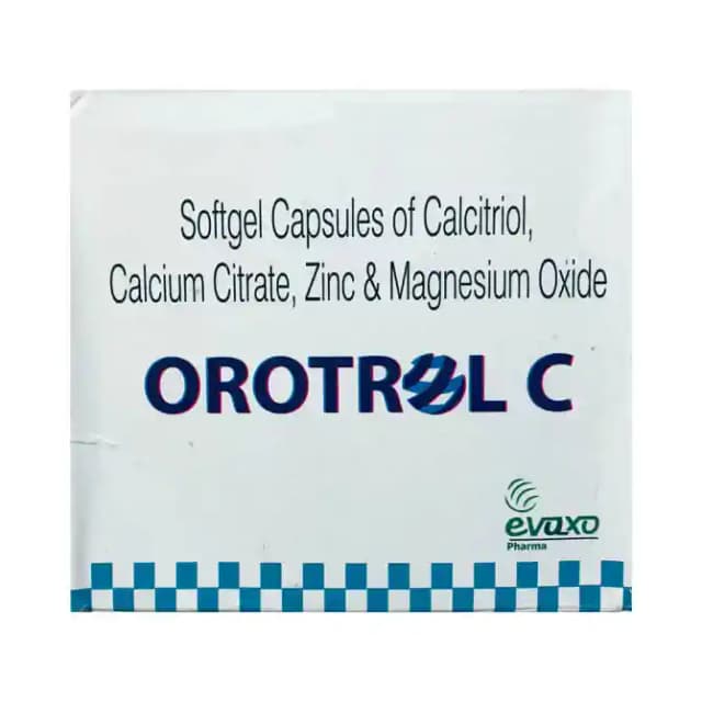 Orotrol C Softgel (1 Strip Of 10 soft gelatin capsules)