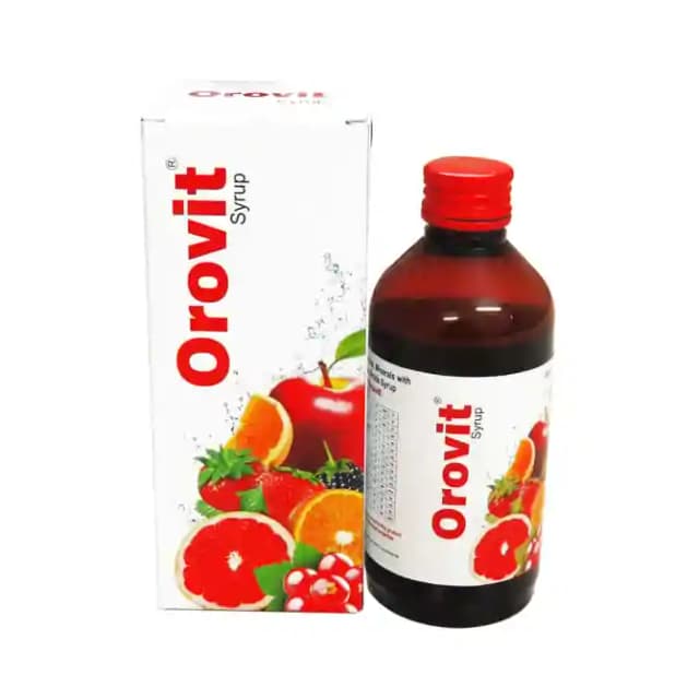 Orovit Syrup (1 Bottle of 200 ml Syrup)