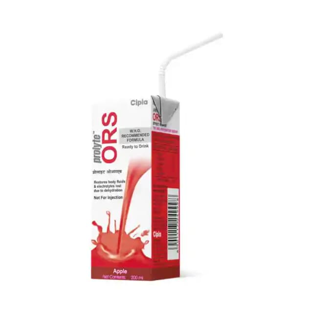 ORS Liquid Apple Sun Pharma (1 Pack Of 200 ml Liquid)