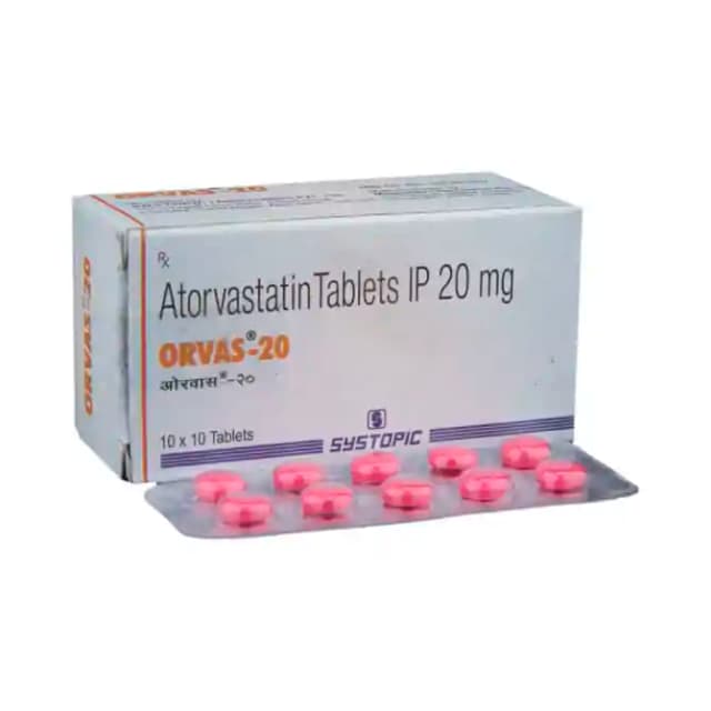 Orvas 20 (10 tablets in 1 strip)