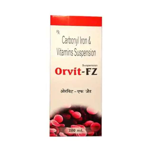 Orvit FZ Syrup (1 Bottle of 200 ml Syrup)