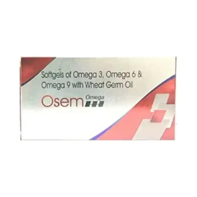 Osem Soft Gelatin (1 Strip Of 10 soft gelatin capsules)
