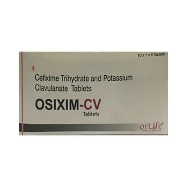 Osixim CV (6 tablets in 1 strip)