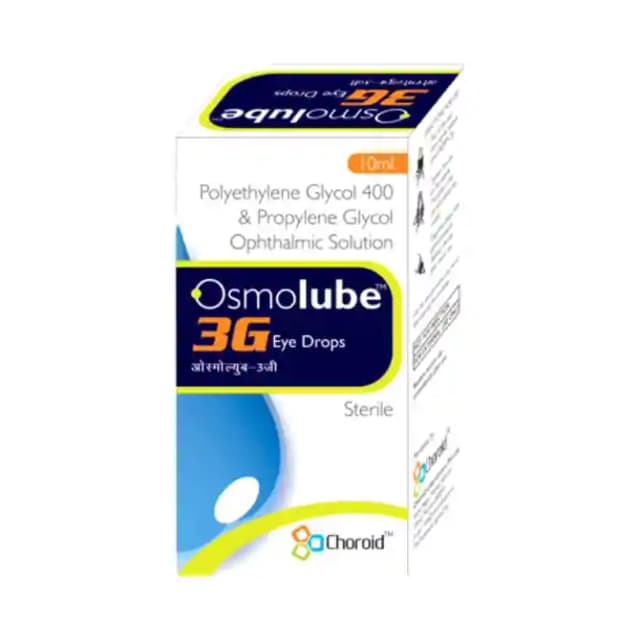 Osmolube 3G Eye Drop (1 Packet Of 10 ml Eye Drop)