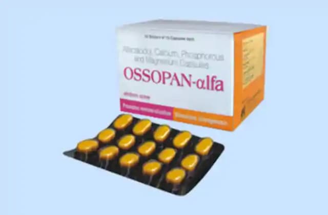 Ossopan Alfa (1 Strip Of 15 capsules)