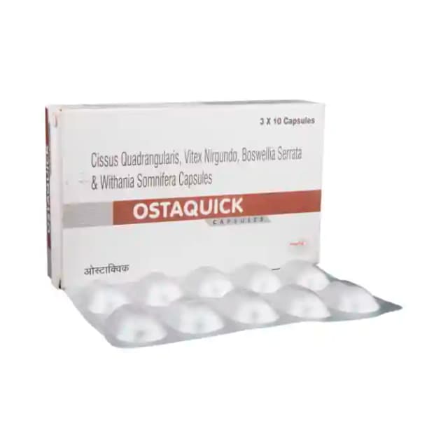 Ostaquick (1 Strip Of 10 capsules)