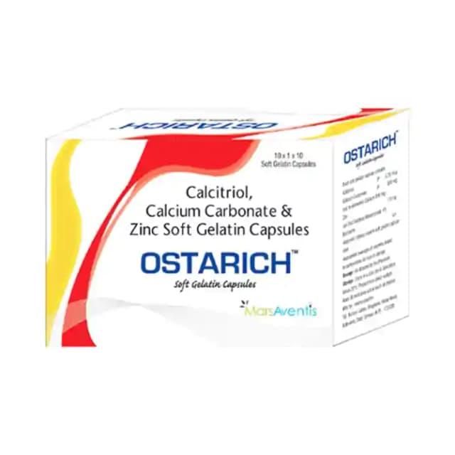 Ostarich Soft Gelatin (1 Strip Of 10 soft gelatin capsules)