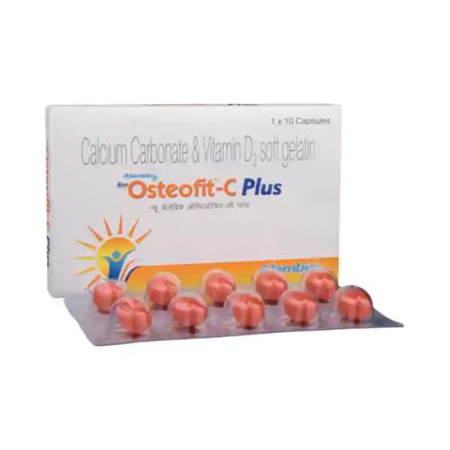 Osteofit C Plus Soft Gelatin (1 Strip Of 10 soft gelatin capsules)