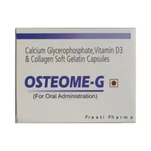 Osteome G (1 Strip Of 15 capsules)