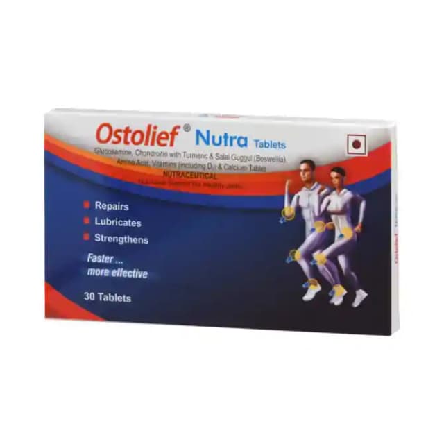 Ostolief Nutra (1 Strip Of 30 tablets)